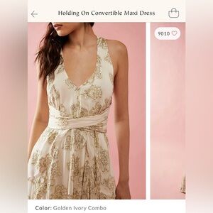 Holding On Three-way Maxi Dress by Free People